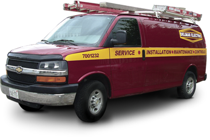 Delmar Electric service van